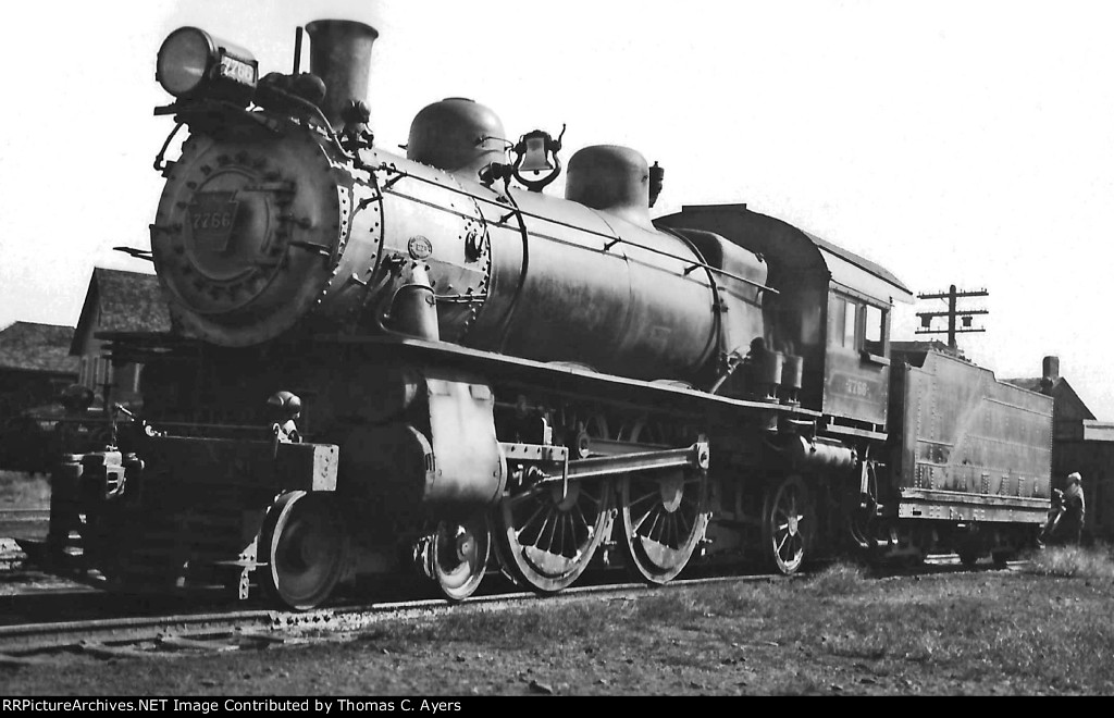 PRR 7766, E-7S, c. 1928